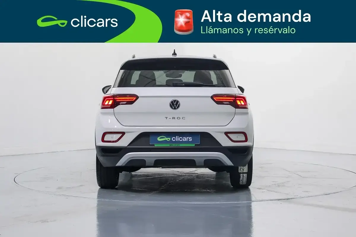 Usado VW T-Roc Life 115 CV (84 kW) 2022 Blanco SUV