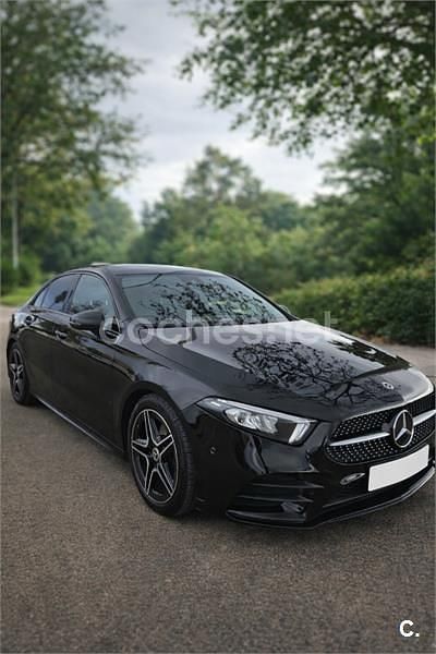 Usado Mercedes A200 163 CV (119 kW) 2022 Negro Berlina