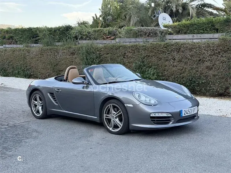 Usado Porsche Boxster 255 CV (187 kW) 2009 Gris / plata Descapotable