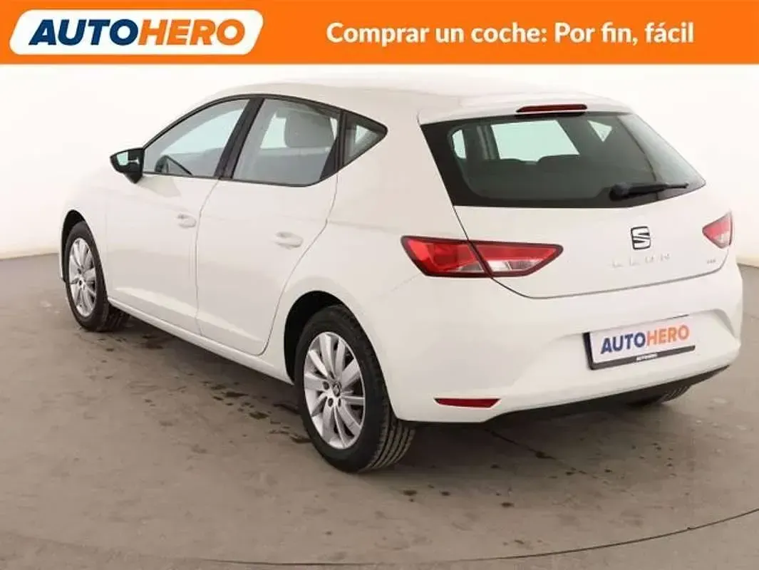 Usado Seat Leon Reference 105 CV (77 kW) 2014 Blanco Utilitario