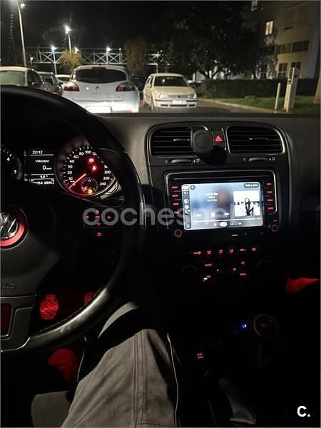 Usado VW Golf VI Sport 105 CV (77 kW) 2009 Gris / plata Utilitario