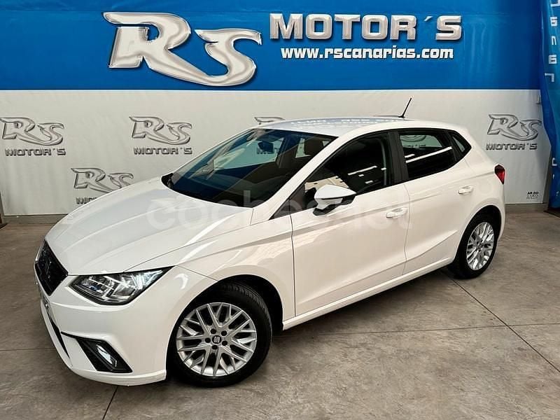 Usado Seat Ibiza Style 95 CV (69 kW) 2017 Blanco Berlina