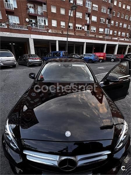 Käytetty Mercedes C220 AMG line 170 HP (125 kW) 2016 Musta Sedan