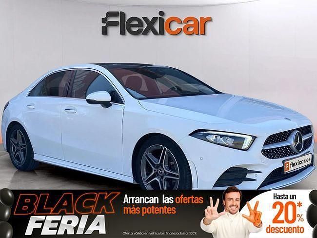 Blanco Usado 2021 Mercedes A200 Berlina | 26.990 € (Un poco caro) - Imagen 1/4