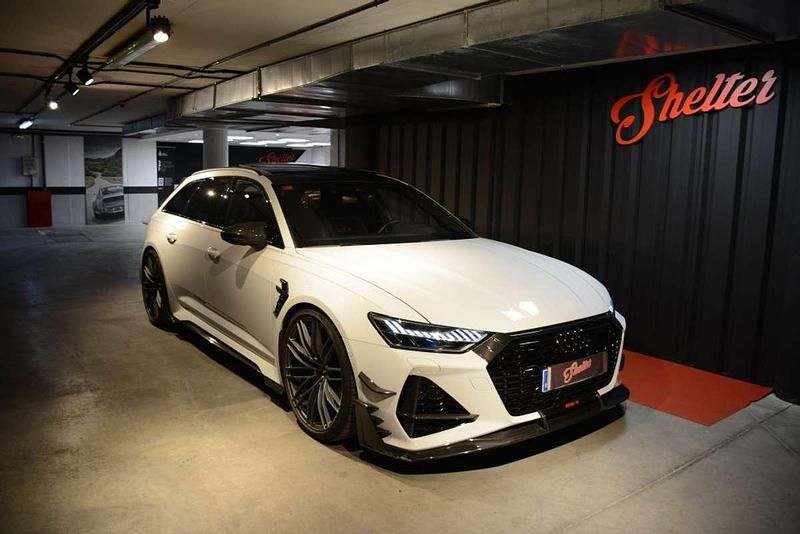 Usado Audi RS6 600 CV (441 kW) 2021 Blanco Familiar
