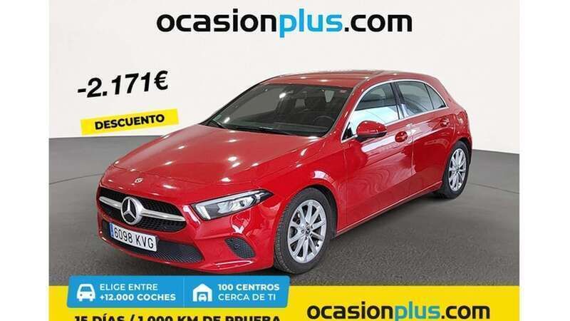 Rojo Usado 2019 Mercedes A200 Utilitario | 21.719 € (Buen precio) - Imagen 1/4