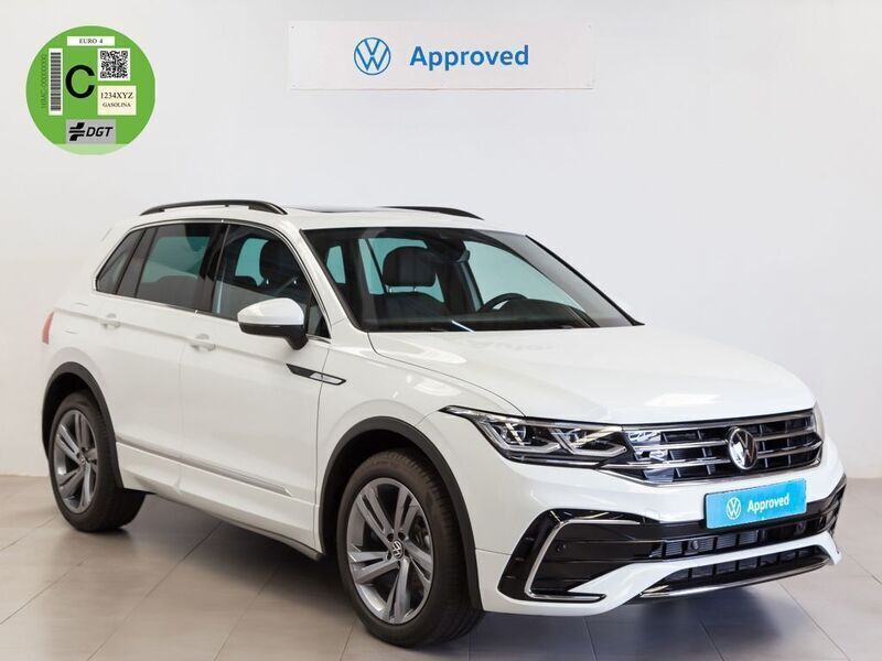 Blanco Usado 2023 VW Tiguan R-line SUV | 33.490 € (Un poco caro) - Imagen 1/4