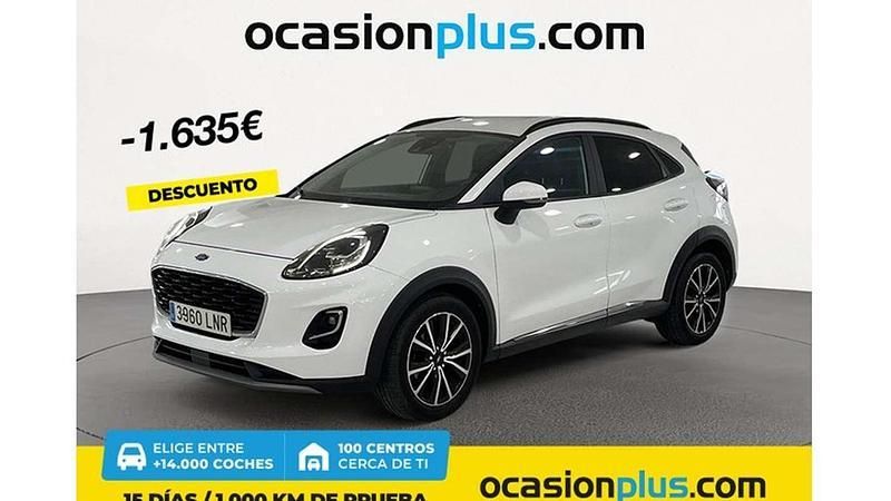 Blanco Usado 2021 Ford Puma Titanium SUV | 16.173 € (Buen precio) - Imagen 1/4