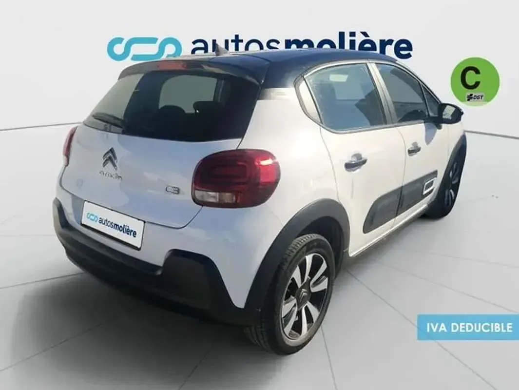 Usado Citroën C3 Shine 99 CV (72 kW) 2022 Blanco Utilitario