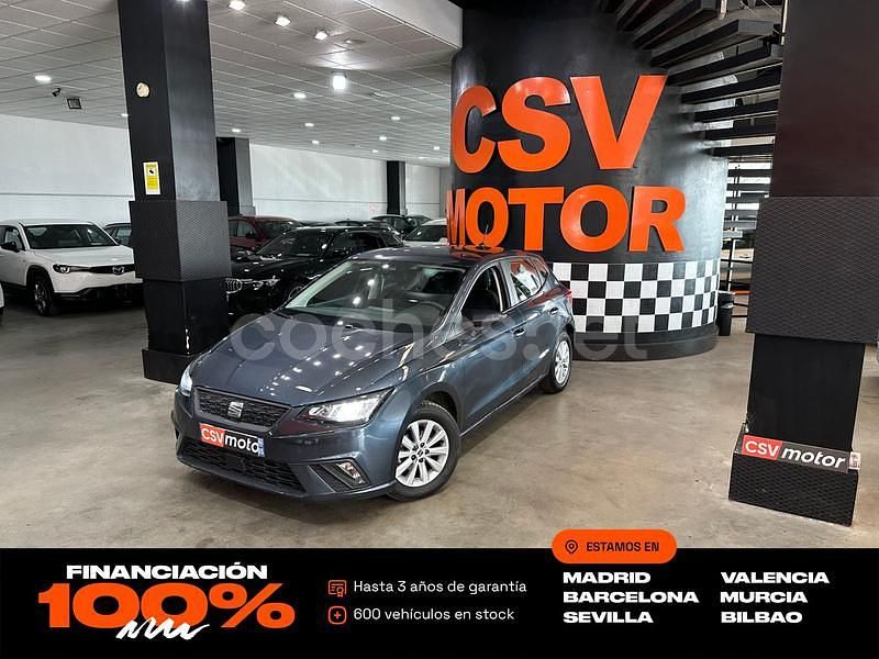 Gris / plata Usado 2022 Seat Ibiza Style Berlina | 12.450 € (Precio justo) - Imagen 1/4