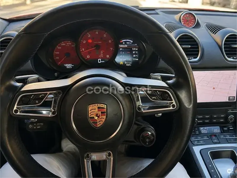 Usado Porsche 718 Cayman S 350 CV (257 kW) 2017 Rojo Coupe