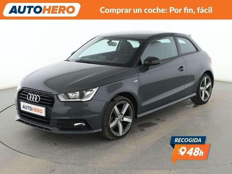 Usado Audi A1 95 CV (69 kW) 2017 Gris / plata Berlina