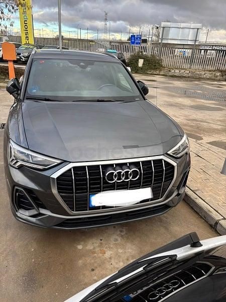 Usado Audi Q3 S-Line 245 CV (180 kW) 2021 Gris / plata SUV