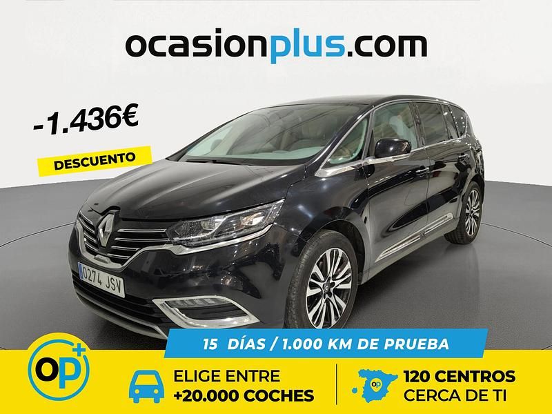 Usado Renault Espace Initiale Paris 200 CV (147 kW) 2016 Negro Monovolumen
