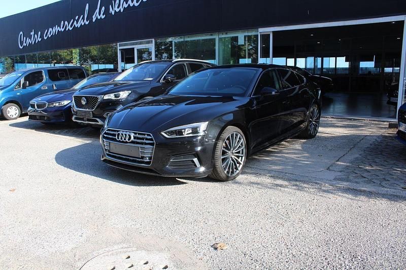 Usado Audi A5 Sportback Business 190 CV (139 kW) 2020 Negro Utilitario