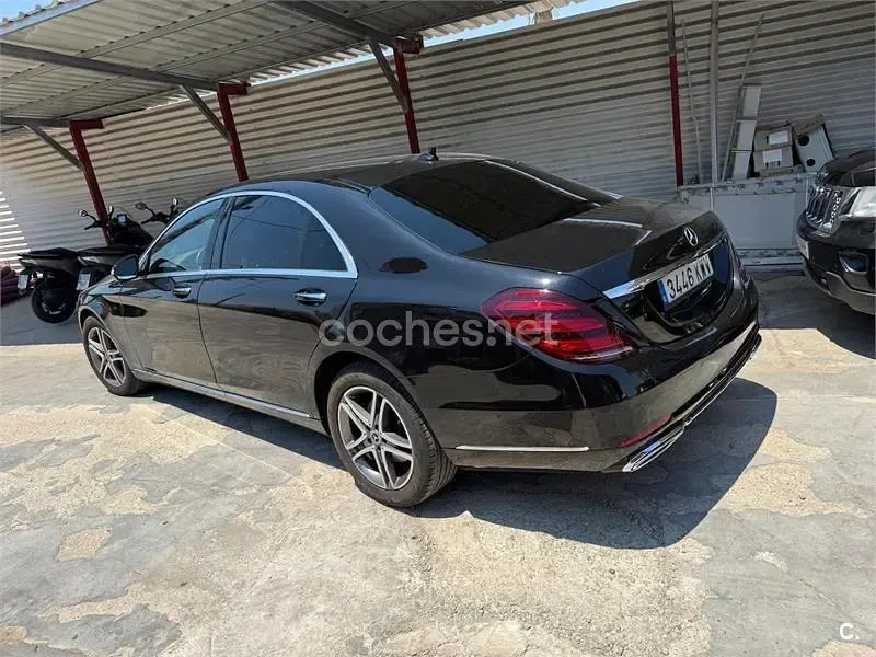 Usado Mercedes S350 258 CV (189 kW) 2018 Negro Berlina