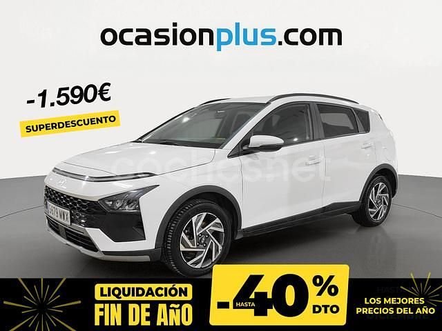 Blanco Usado 2024 Hyundai Bayon SUV | 17.490 € (Precio justo) - Imagen 1/4