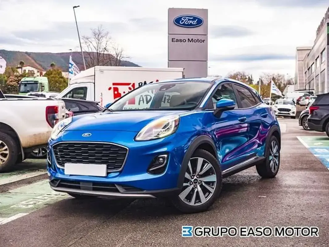 Usado Ford Puma Titanium X 125 CV (91 kW) 2021 Azul SUV