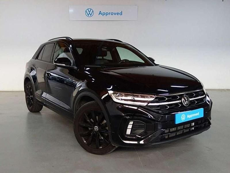 Usado VW T-Roc R-line 150 CV (110 kW) 2024 Negro SUV