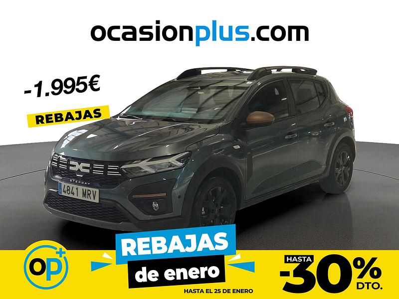 Verde Usado 2024 Dacia Sandero Extreme Berlina | 17.100 € (Precio justo) - Imagen 1/4