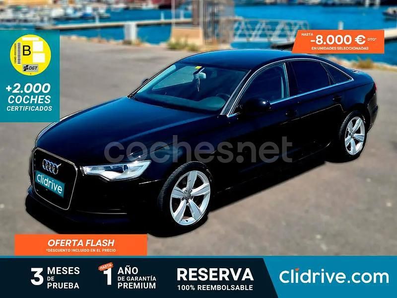 Negro Usado 2012 Audi A6 Premium Berlina | 8790 € (Precio justo) - Imagen 1/3