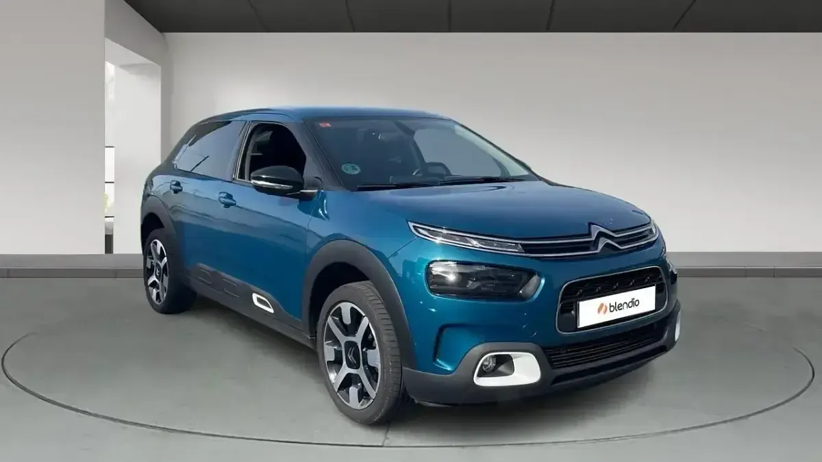 Usado Citroën C4 Cactus Live 99 CV (72 kW) 2019 Azul Utilitario
