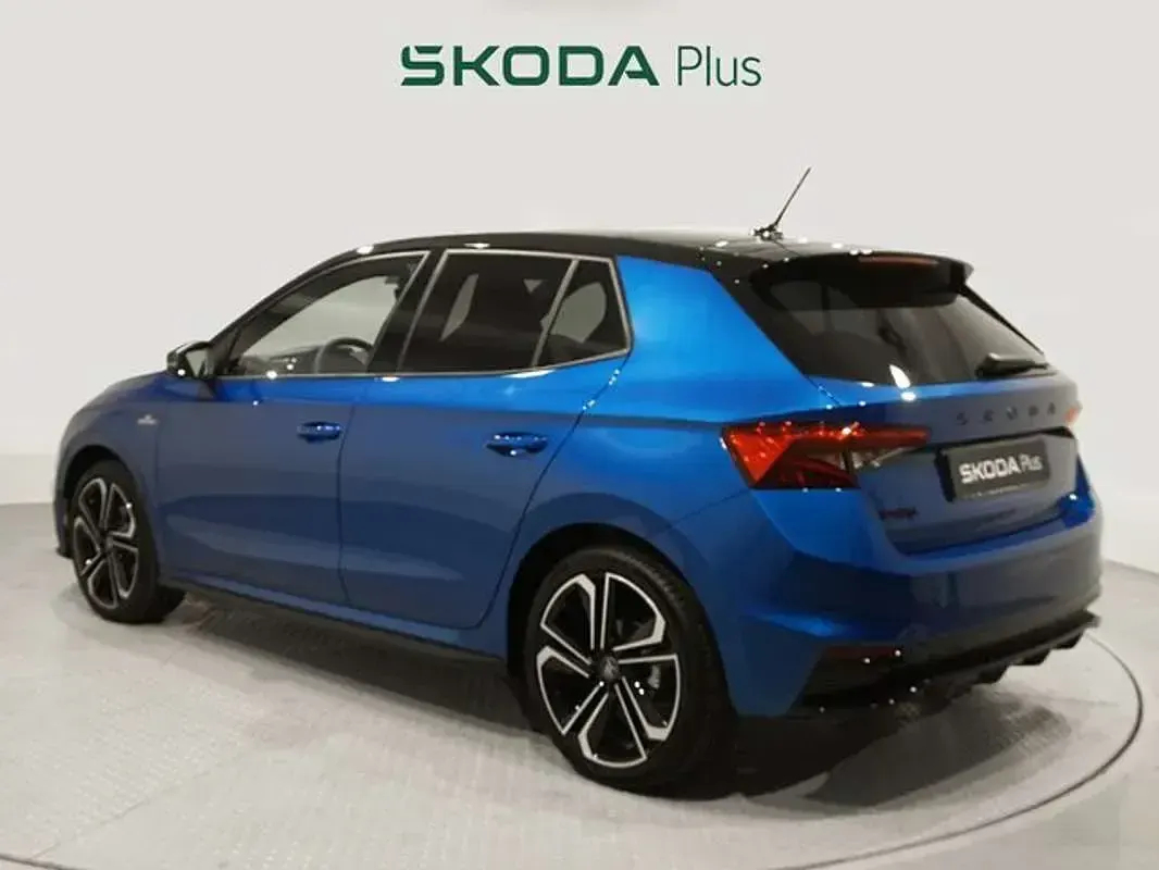 Nuevo Skoda Fabia Monte Carlo 116 CV (85 kW) 2026 Azul Utilitario