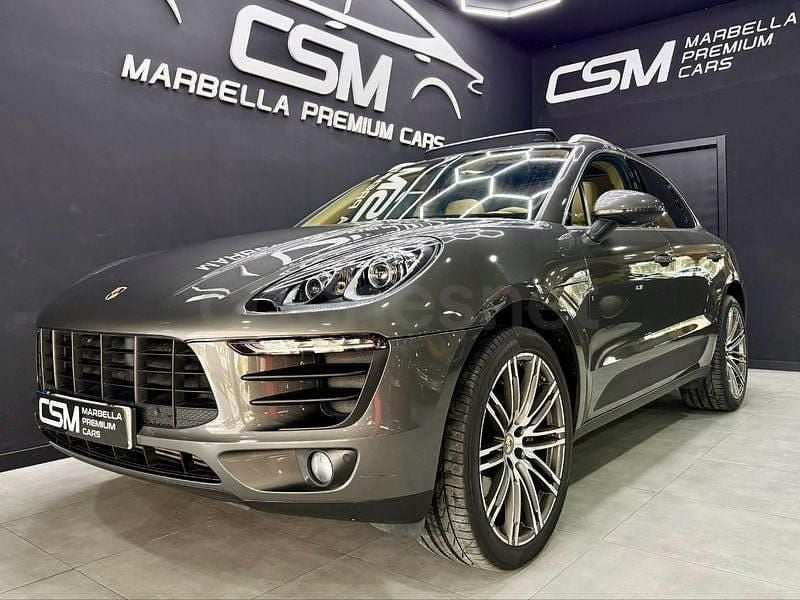 Usado Porsche Macan S 258 CV (189 kW) 2014 Gris / plata SUV