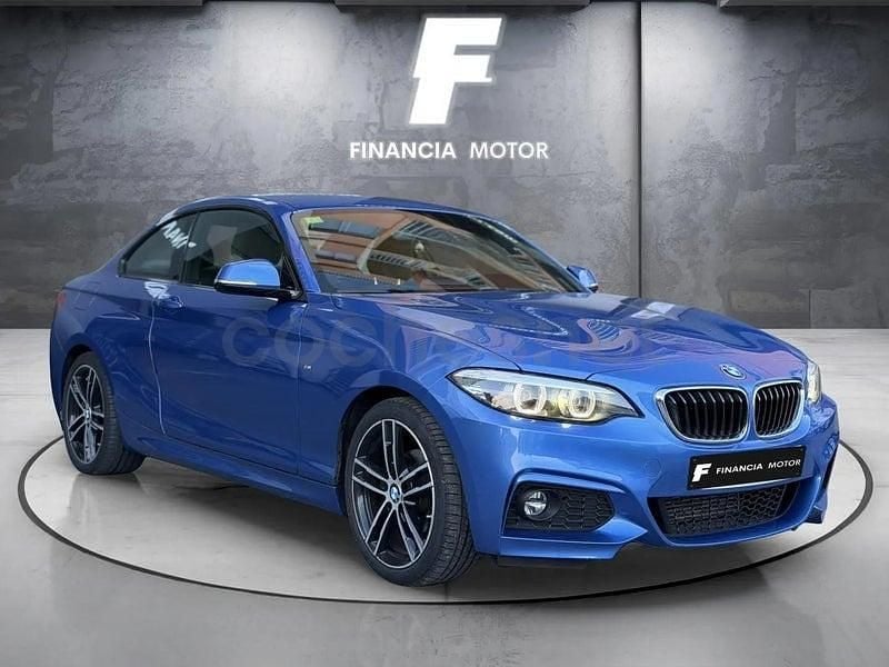 Usado BMW 218 150 CV (110 kW) 2018 Azul Coupe