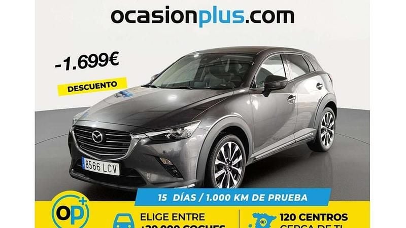 Usado Mazda CX-3 121 CV (88 kW) 2019 Gris SUV