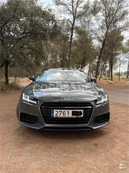 Gris / plata Usado 2017 Audi TT Roadster S-Line Descapotable | 27.500 € (Precio justo) - Imagen 1/4