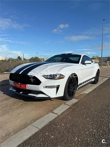 Blanco Usado 2019 Ford Mustang Coupe | 33.500 € (Precio justo) - Imagen 1/4