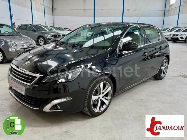 Negro Usado 2017 Peugeot 308 Allure Berlina | 8900 € (Buen precio) - Imagen 1/4