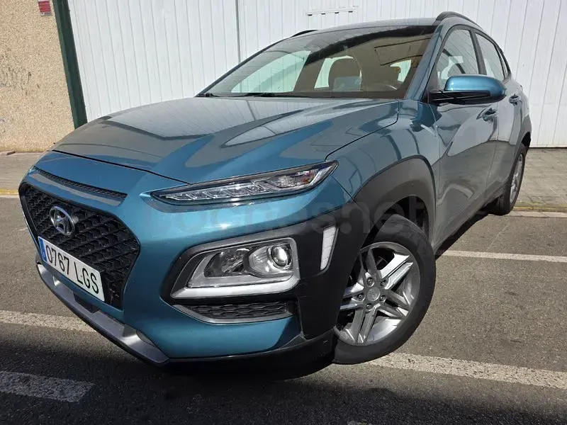 Usado Hyundai Kona 120 CV (88 kW) 2020 Azul SUV
