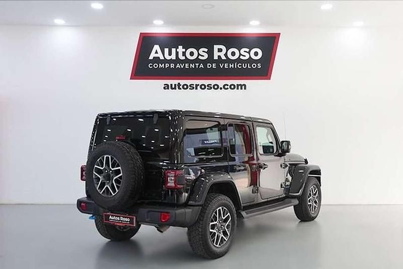 Usado Jeep Wrangler Sahara 381 CV (280 kW) 2023 Gris SUV