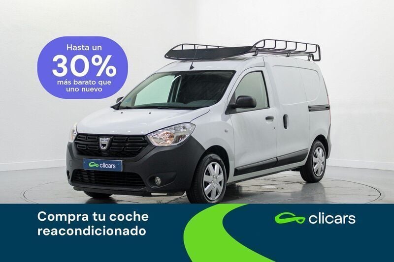 Blanco Usado 2021 Dacia Dokker Essentiel Van | 11.990 € (Precio justo) - Imagen 1/4
