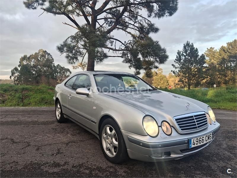 Usado Mercedes CLK430 Elegance 279 CV (205 kW) 1999 Gris / plata Coupe