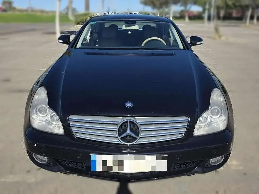Usado Mercedes CLS350 292 CV (214 kW) 2006 Negro Coupe