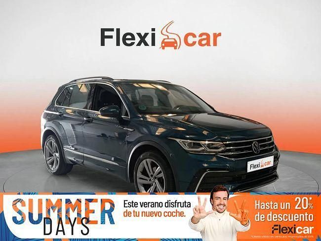 Azul Usado 2021 VW Tiguan R-line SUV | 30.790 € (Caro) - Imagen 1/4