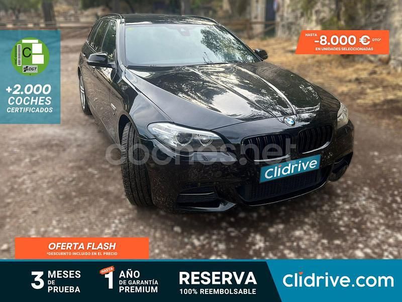 Negro Usado 2015 BMW 530 Familiar | 17.990 € (Buen precio) - Imagen 1/3