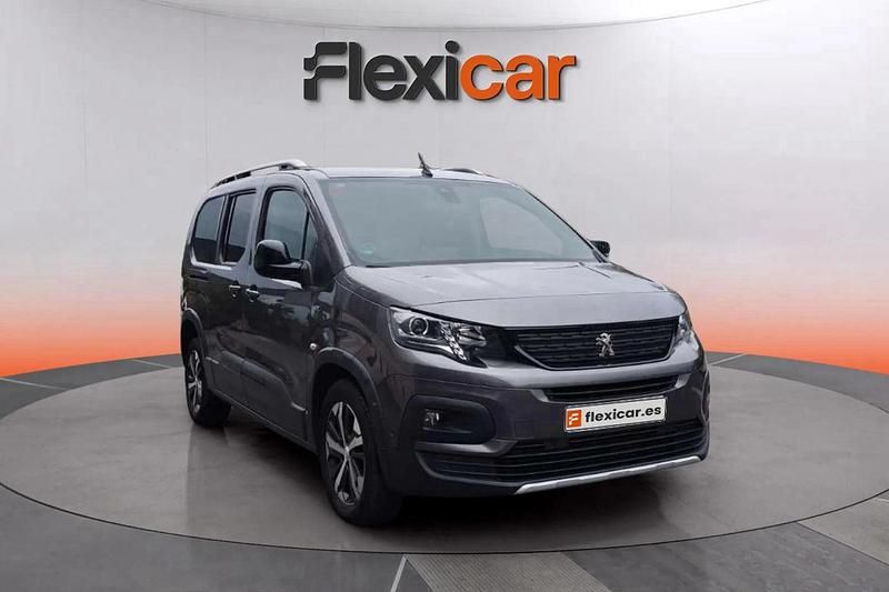 Usado Peugeot Rifter GT 131 CV (96 kW) 2021 Gris Monovolumen