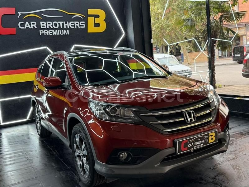 Usado Honda CR-V Elegance 150 CV (110 kW) 2014 Granate SUV