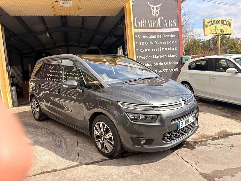 Usado Citroën Grand C4 Picasso Feel 120 CV (88 kW) 2015 Gris / plata Monovolumen