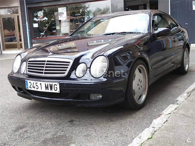 Azul Usado 2000 Mercedes CLK230 Elegance Coupe | 5495 € (Un poco caro) - Imagen 1/4