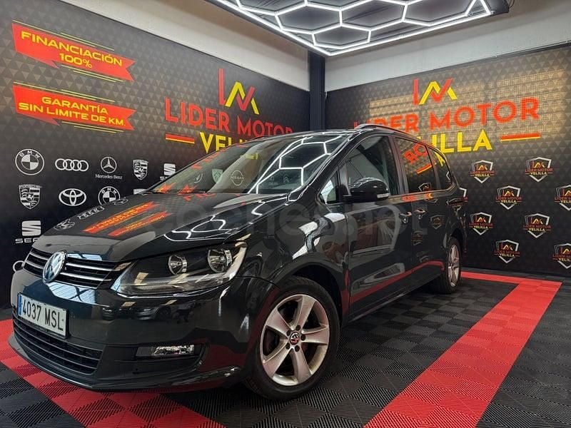 Usado VW Sharan Advance 150 CV (110 kW) 2019 Negro Monovolumen