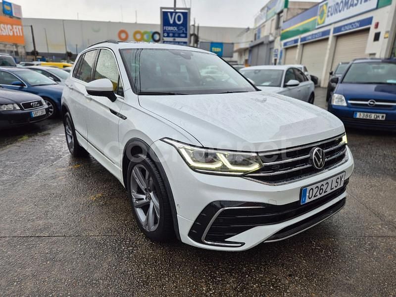Usado VW Tiguan R-line 150 CV (110 kW) 2021 Blanco SUV