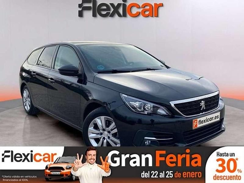 Negro Usado 2017 Peugeot 308 Active Utilitario | 9490 € (Precio justo) - Imagen 1/4