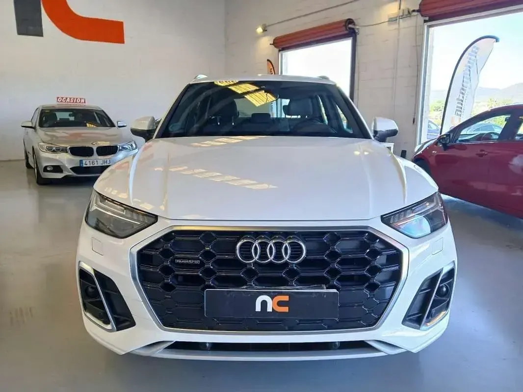 Usado Audi Q5 S-Line 204 CV (150 kW) 2022 Blanco SUV