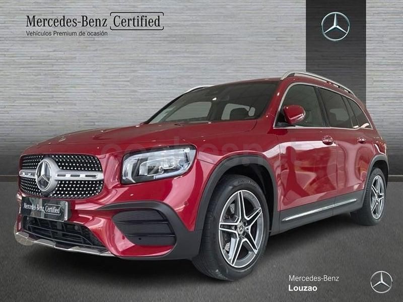 Usado Mercedes GLB200 150 CV (110 kW) 2021 Rojo SUV