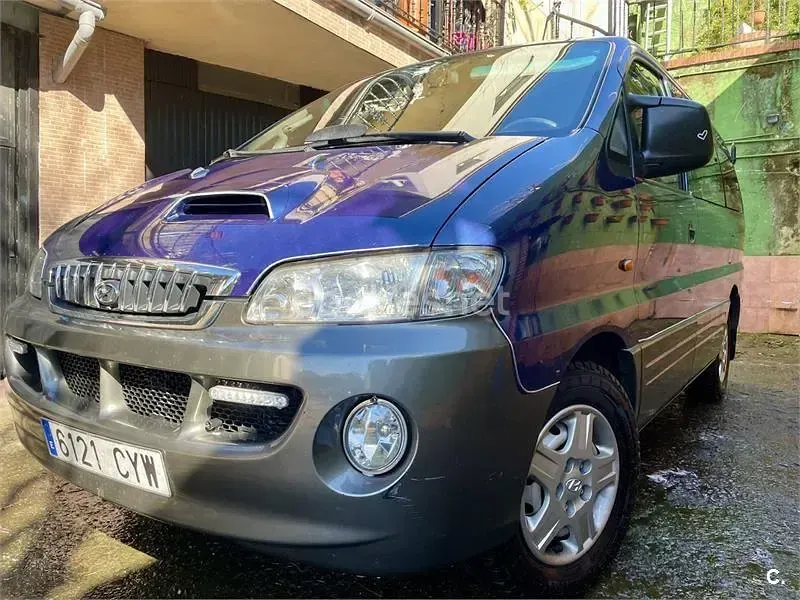 Usado Hyundai H-1 99 CV (72 kW) 2004 Azul Monovolumen